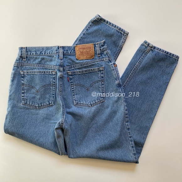 Levis Vintage 550 High Rise Straight Leg Dad Jeans 31” waist - Picture 10 of 15